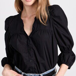 NATION LTD GENEVA TIERED SLEEVE TOP